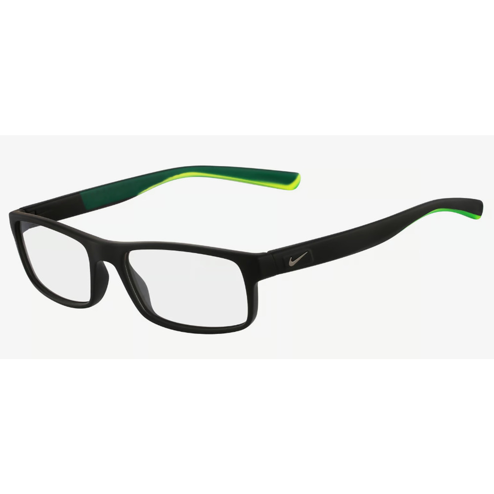 NIKE 7090 010 MATTE BLACK EYEGLASSES 53-17-140 AUTHENTIC FRAME